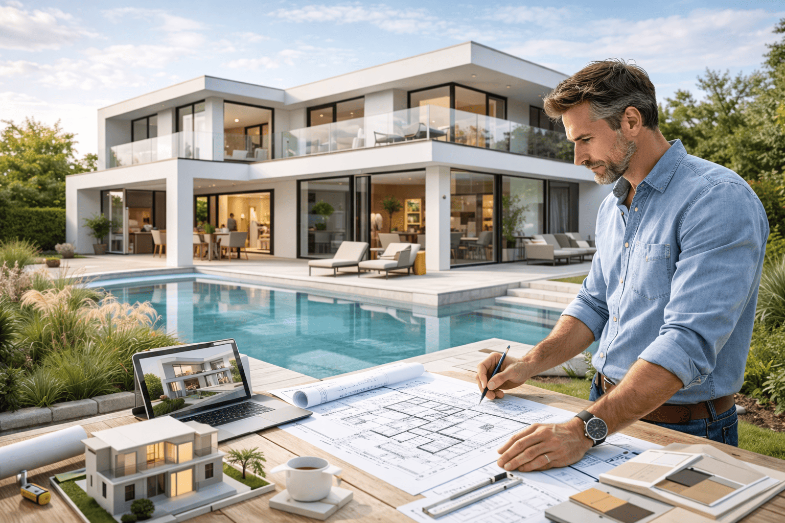 Villa architect - zo laat je een (moderne) villa